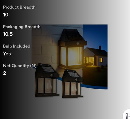 NovaGlow Solar Light ⚡